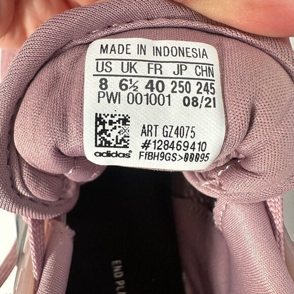 Adidas Eq21 Run Running Shoe in Magic Mauve - Size 8 - Picture 2 of 13